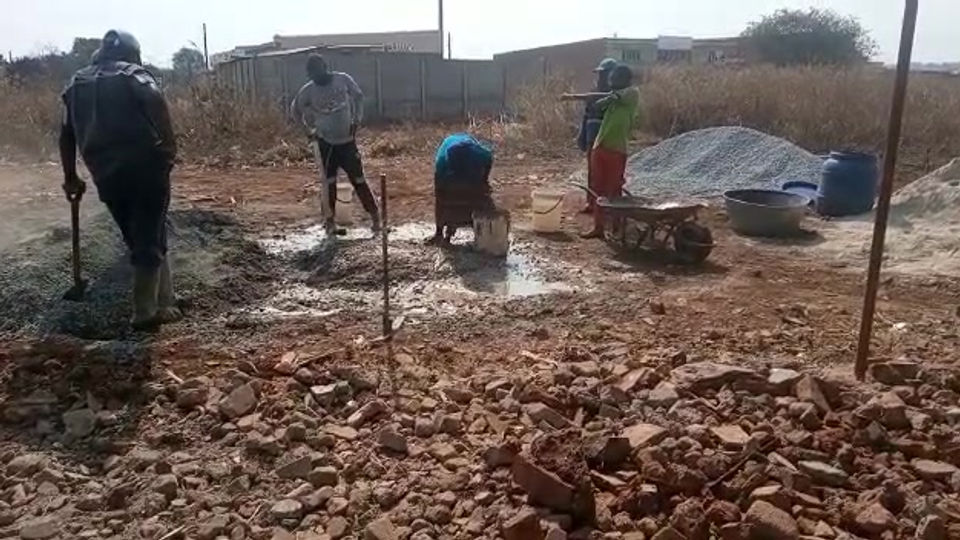 The Foundation of the church comes through building hardwork